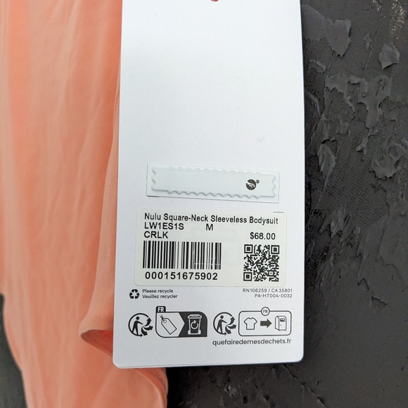 Lululemon Wundermost Nulu bodysuit - Picture 2 of 4